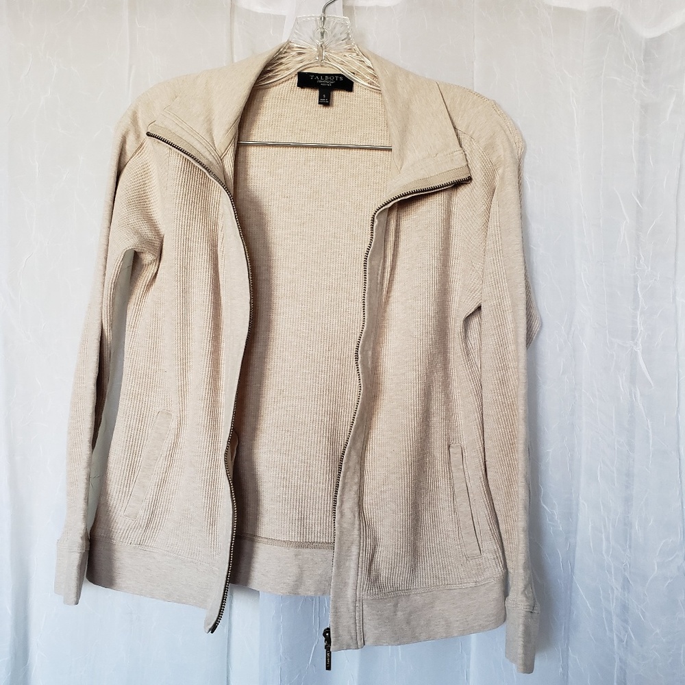 Talbots Thermal Zip Up Jacket